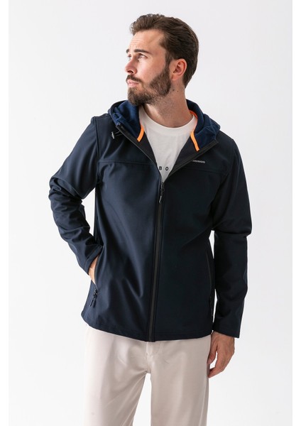 Softshell Erkek Mont 6044-1 Lacivert modelleri