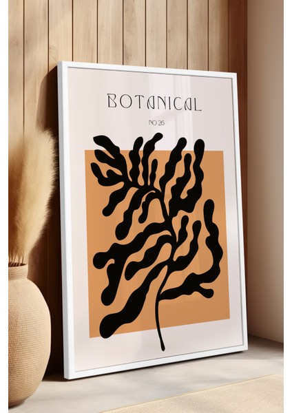 Bohemian Serisi Beyaz Çerçeveli Poster, Tablo NO:126 fırsatları
