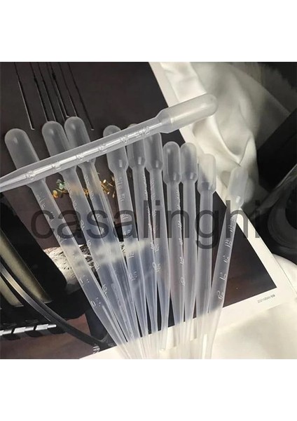 Epoksi Damlalık Reçine Pipet Plastik Epoxy Şeffaf Pipet Ideal Boy 3 ml (15 Adet)