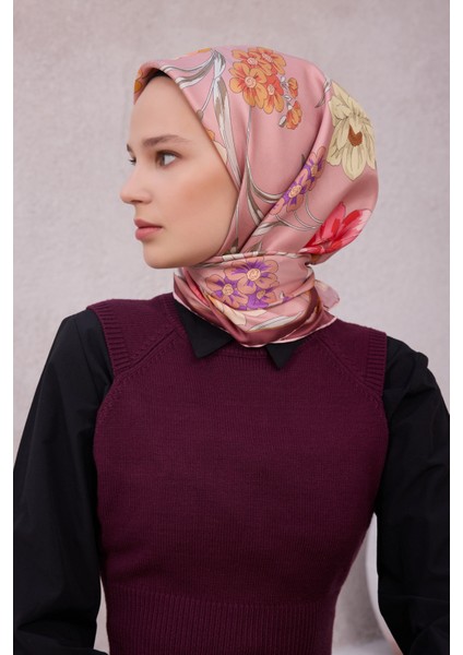 Çiçek Desen Ipek Twill Eşarp 4219D01 34 fiyatları