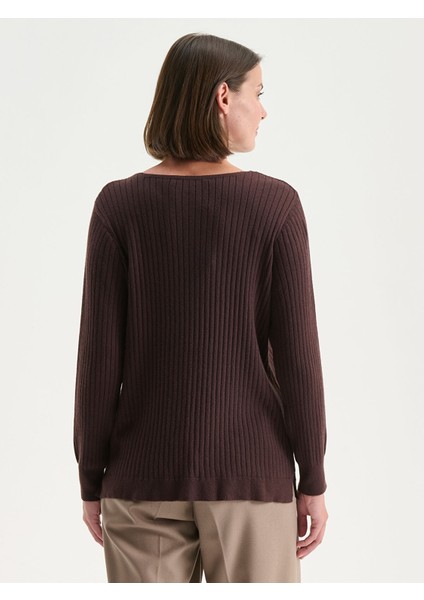 Yeni Sezon Bisiklet Yaka Kadın Triko Kazak fırsatları