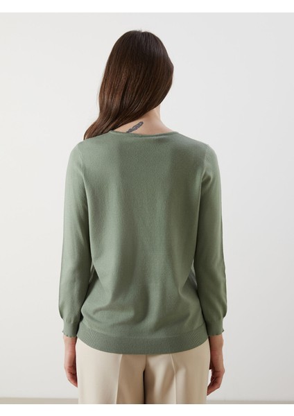 Yeni Sezon Bisiklet Yaka Kadın Triko Kazak fırsatları