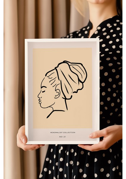 Bohemian Serisi Beyaz Çerçeveli Poster, Tablo No:97 modelleri