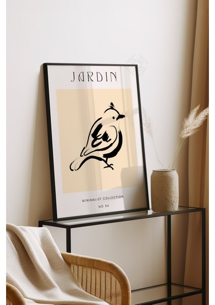 Bohemian Serisi Siyah Çerçeveli Poster, Tablo No:79