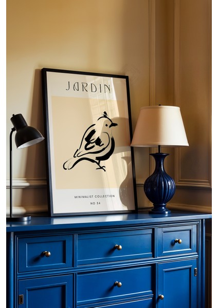 Bohemian Serisi Siyah Çerçeveli Poster, Tablo No:79 fiyatları