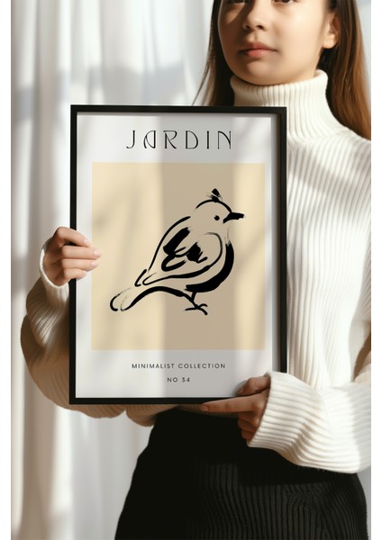 Bohemian Serisi Siyah Çerçeveli Poster, Tablo No:79 modelleri