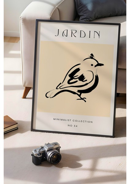 Bohemian Serisi Siyah Çerçeveli Poster, Tablo No:79 fırsatları