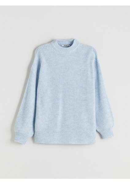 Yeni Sezon Dik Yaka Kadın Triko Kazak indirimleri