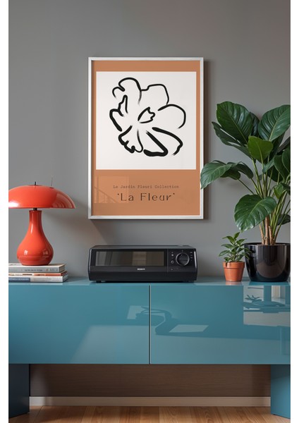 Bohemian Serisi Beyaz Çerçeveli Poster, Tablo NO:125 fiyatları