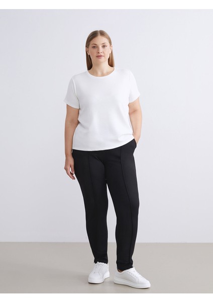 Yeni Sezon Beli Lastikli Havuç Kesim Kadın Pantolon fiyatları