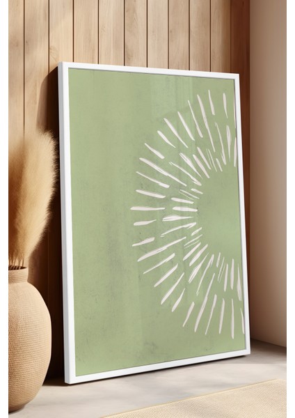 Bohemian Serisi Beyaz Çerçeveli Poster, Tablo No:50 fırsatları