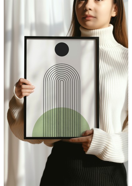 Bohemian Serisi Siyah Çerçeveli Poster, Tablo No:48 modelleri