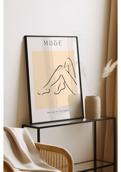 Bohemian Serisi Siyah Çerçeveli Poster, Tablo No:99