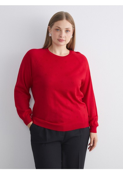 Yeni Sezon Bisiklet Yaka Çiçekli Kadın Triko Kazak fiyatları