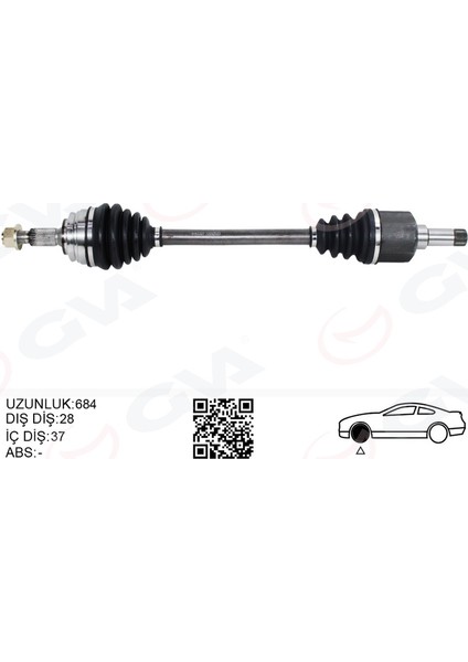 Komple Aks Sol On Psa 3008 1.5 -1.6 Bluehdı M-T 16- 5008 Iı 1.5 Hdı-1.6 Hdı M-T 14- C4 Pıc. 1.6 Hdı M-T 13- C5 Aırcross 1.5 Hdı M-T 19-