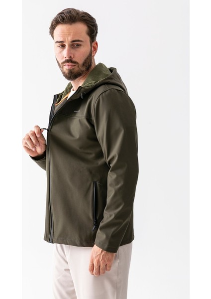 Softshell Erkek Mont 6044-1 Haki modelleri
