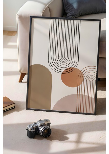 Bohemian Serisi Siyah Çerçeveli Poster, Tablo No:26 fırsatları