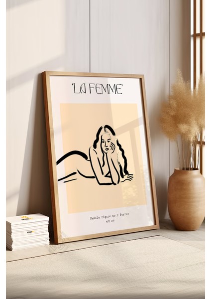 Bohemian Serisi Ahşap Çerçeveli Poster, Tablo No:82 fırsatları