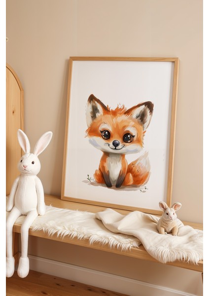 Çocuk Odası, Bebek Odası Ahşap Çerçeveli Poster, Tablo NO:114 fiyatları