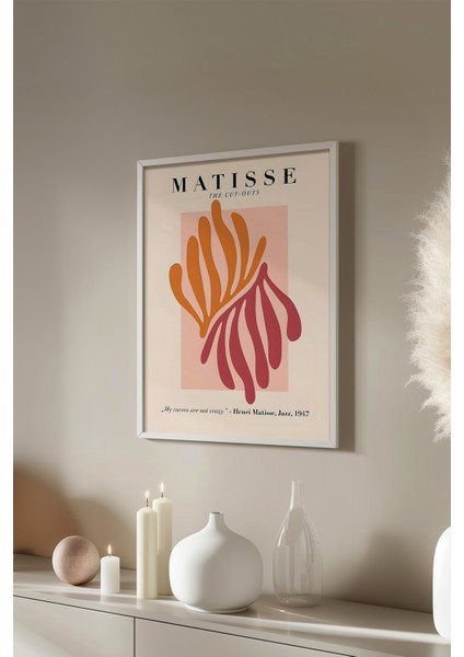 Bohemian Serisi Beyaz Çerçeveli Poster, Tablo NO:160