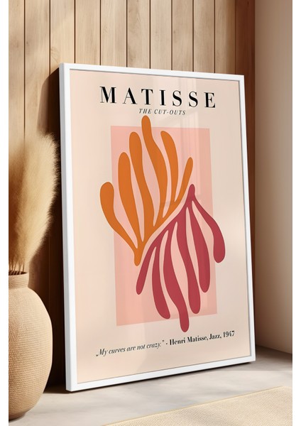 Bohemian Serisi Beyaz Çerçeveli Poster, Tablo NO:160 fırsatları