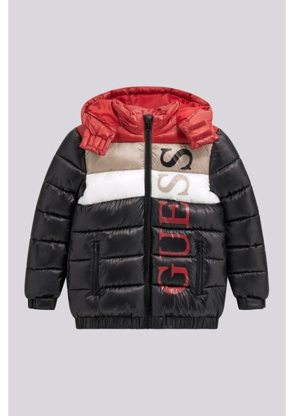 Bg Store Erkek Çocuk Siyah Mont