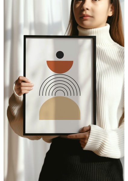 Bohemian Serisi Siyah Çerçeveli Poster, Tablo No:17 modelleri