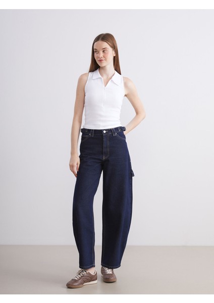 Yeni Sezon Polo Yaka Fitilli Kadın Atlet fiyatları