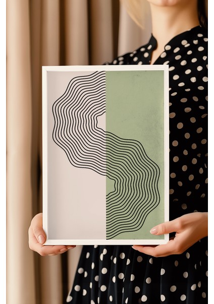 Bohemian Serisi Beyaz Çerçeveli Poster, Tablo No:47 modelleri