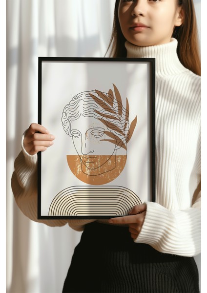 Bohemian Serisi Siyah Çerçeveli Poster, Tablo No:31 modelleri