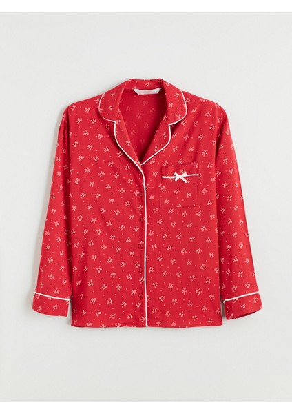 Yeni Sezon Gömlek Yaka Kadın Pijama Takımı fiyatları