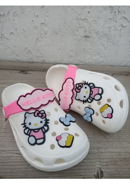 Hello Kitty Beyaz Terlik modelleri