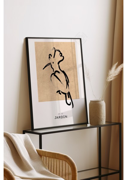 Bohemian Serisi Siyah Çerçeveli Poster, Tablo No:80