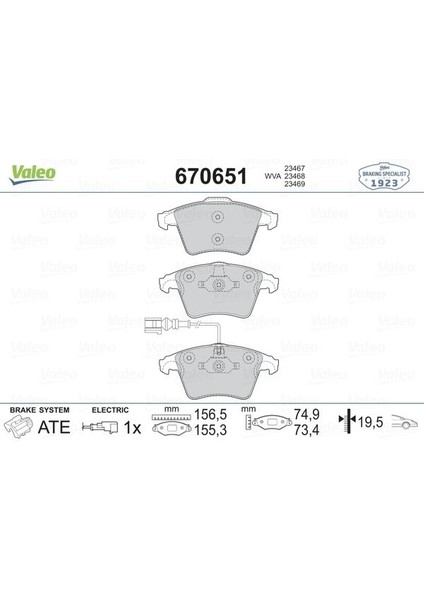 Ön Balata Fişli Transporter T5 16 Jant Ym Kalın 03
