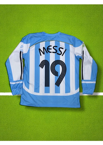 Uzun Kollu Nostaljik Arjantin Messi 2006 Forma