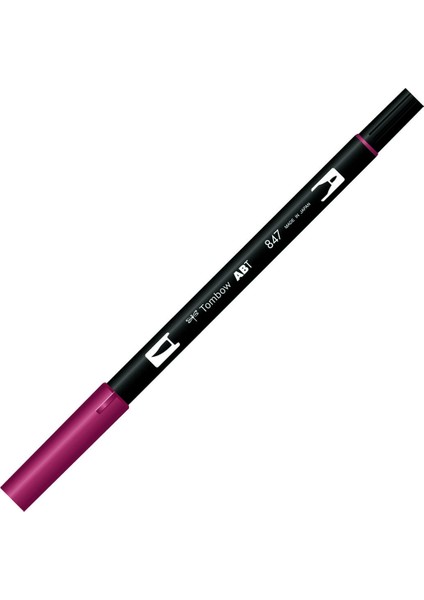 Dual Brush Pen Grafik Çizim Kalemi 847 Crimson