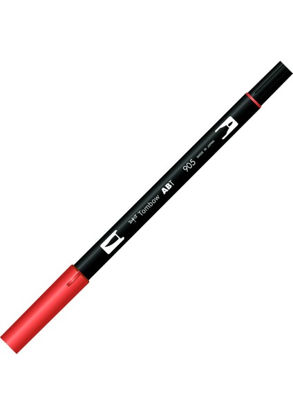 Dual Brush Pen Grafik Çizim Kalemi 905 Red