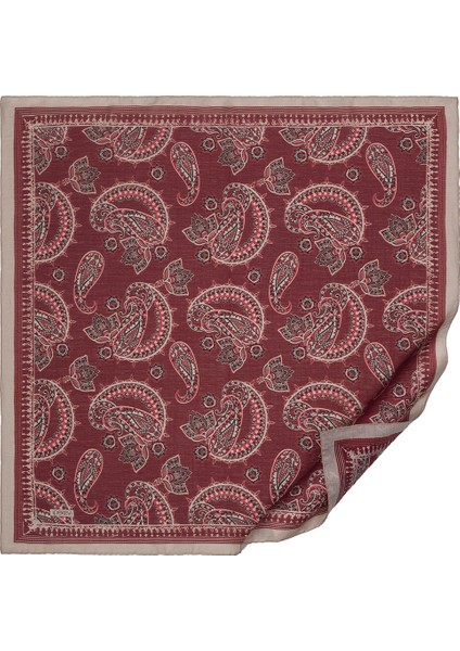 Mezopotamya Model 04 Desenli Tensel Eşarp