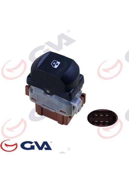 Msa-Shop Cam Açma Anahtari Megane Ii Ön Sağ Tekli - Yolcu