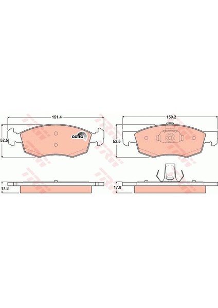 Ön Balata Doblo 01 Albea Palıo 96