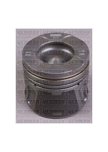 Motor Piston Segman Std 69.60 mm Doblo-Fiorino-Lınea-Grande Punto-Astra 1.3d Mjet 1.3 Cdtı Eur O 5