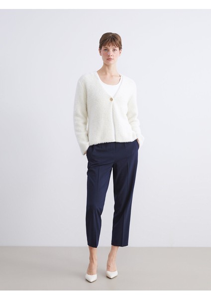 Yeni Sezon V Yaka Kadın Pelüş Triko Hırka fiyatları