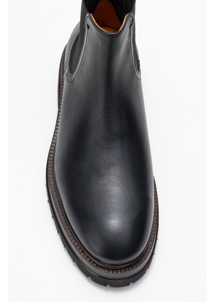 Erkek Casual Chelsea Bot Gerçek Deri Fr 541455 Siyah fiyatları