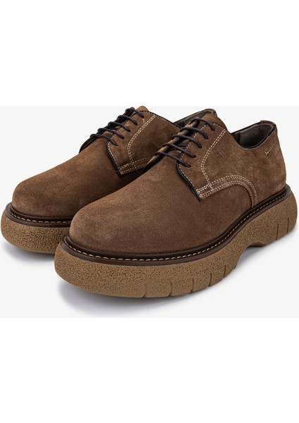 Erkek Hakiki Deri Kahverengi Casual Ayakkabı 381 22451 Erk Ayk SK25-26 Sıgaro Suet fırsatları