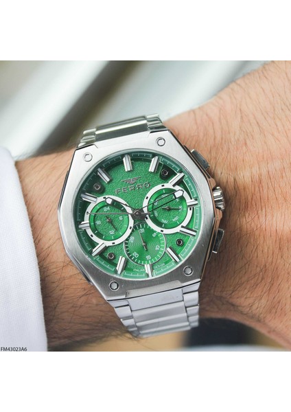 FM43023A6 Çelik Kordonlu Erkek Kol Saati