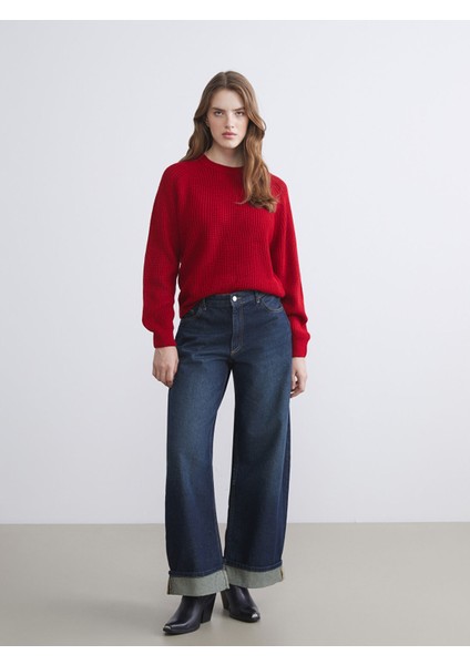 Yeni Sezon Bisiklet Yaka Kadın Triko Kazak fiyatları