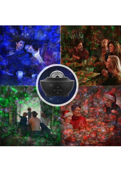 Zengezur Yıldızlı Gökyüzü Projektörü Uzaktan Kumandalı Çocuklara Özel Şarjlı modelleri