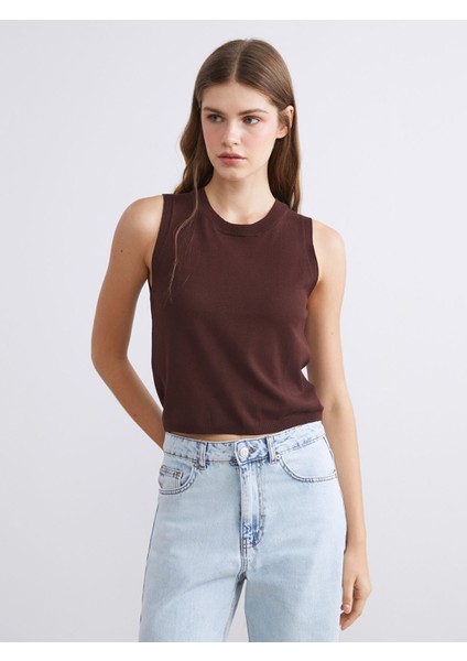 Yeni Sezon Bisiklet Yaka Oversize Kadın Triko Süveter