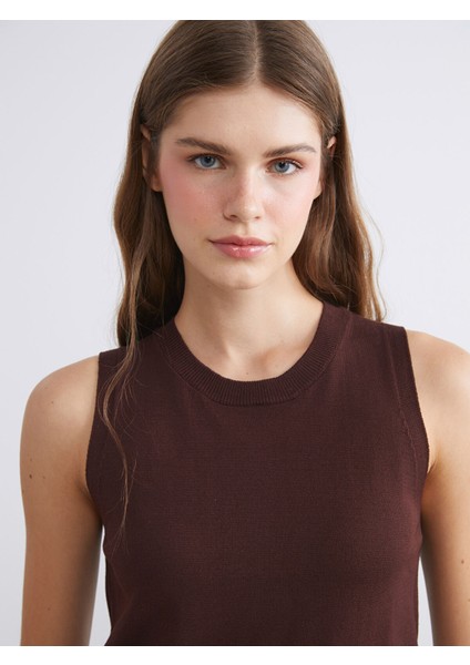 Yeni Sezon Bisiklet Yaka Oversize Kadın Triko Süveter modelleri