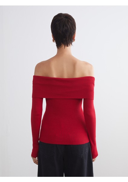 Yeni Sezon Kayık Yaka Kadın Triko Kazak fırsatları